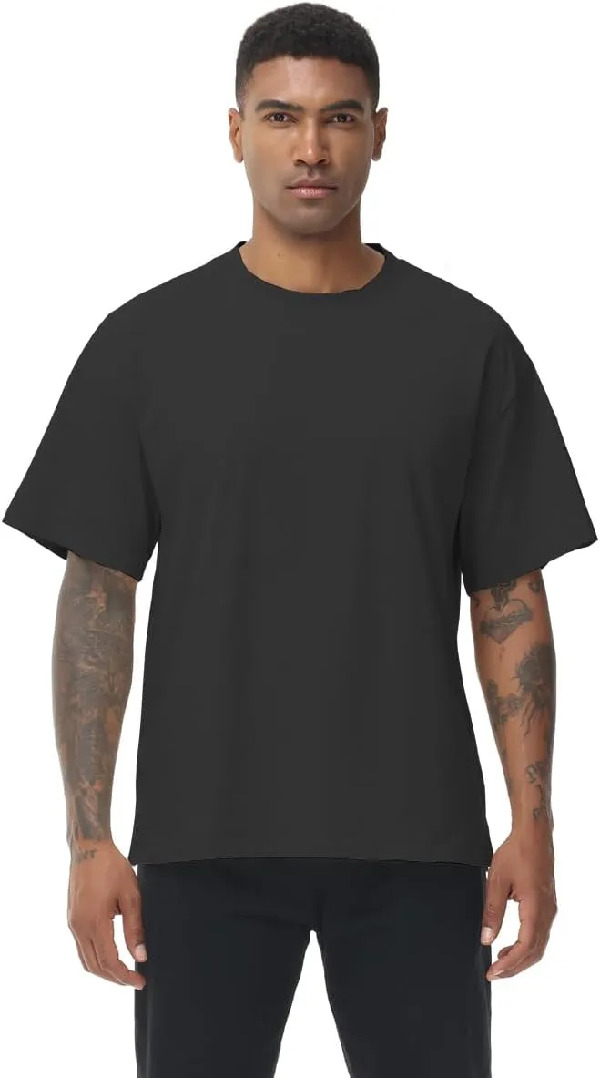 Muscle Killer 1/2pack Mens T Shirt Gym Workout Dry Fit Short Sleeve Athletic Fitness Crew Neck Tee Shirts Casual Loose Fit