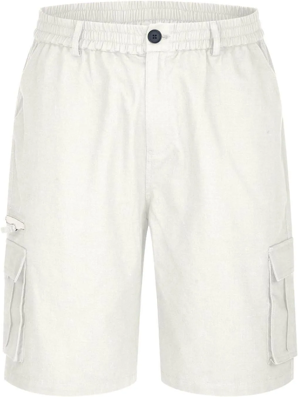 Muscularfit Tactical Shorts for Men 2024 Casual Multi Pockets Elastic Waist Chino Cargo Shorts Summer Athletic Beach Shorts