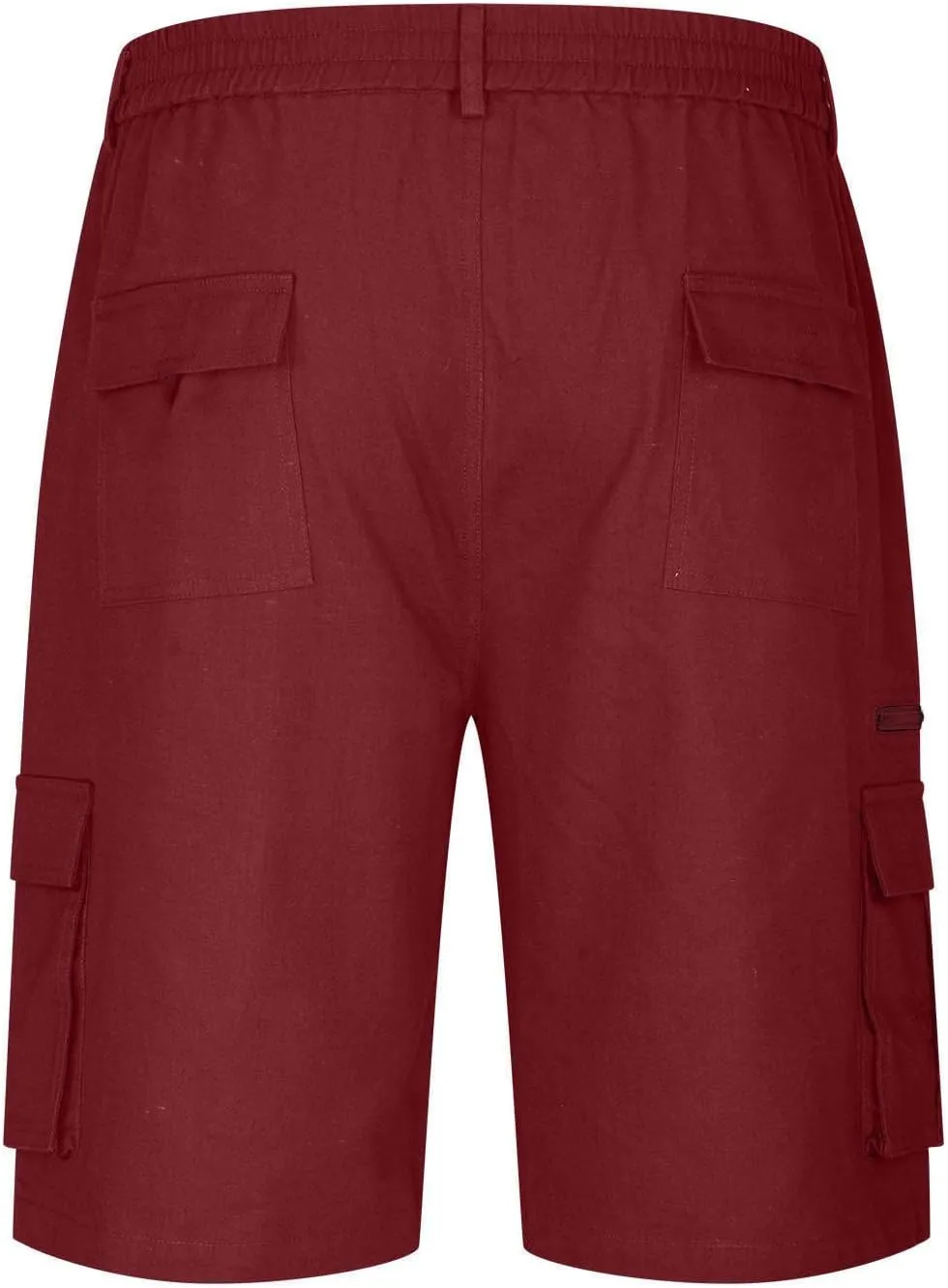 Muscularfit Tactical Shorts for Men 2024 Casual Multi Pockets Elastic Waist Chino Cargo Shorts Summer Athletic Beach Shorts