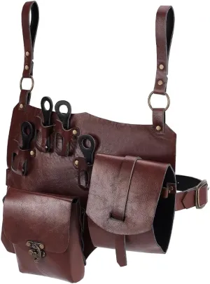 NBEADS Medieval PU Leather Leg Bag, Magic Potions Belt Pouch Steampunk Waist Bags Thigh Leg Hip Holster Purse Renaissance Costume Accessories Cosplay Costume Accessories for Halloween Role Playing