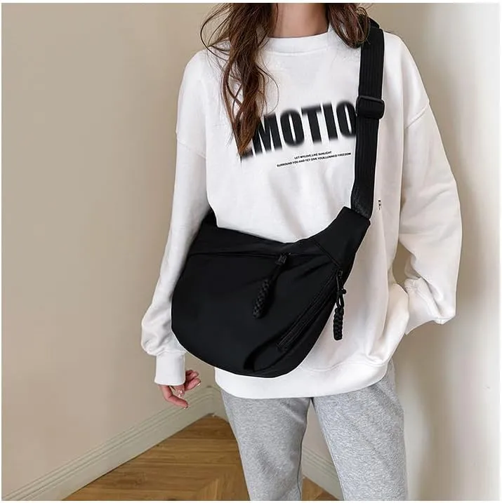Nylon Hobos Crossbody Bag for Women Shoulder Bags Large Capacity Tote Bag Female Purses Fanny Bag