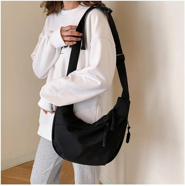 Nylon Hobos Crossbody Bag for Women Shoulder Bags Large Capacity Tote Bag Female Purses Fanny Bag
