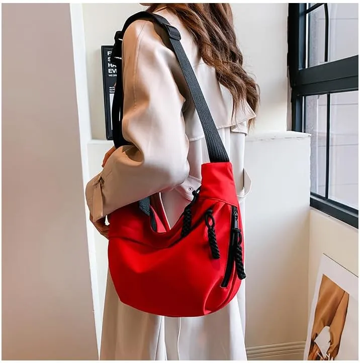 Nylon Hobos Crossbody Bag for Women Shoulder Bags Large Capacity Tote Bag Female Purses Fanny Bag