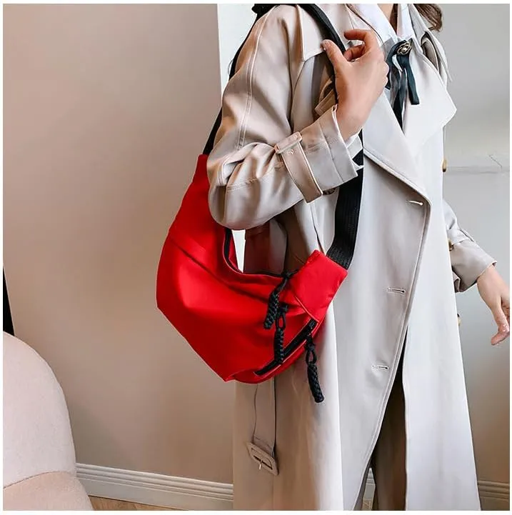 Nylon Hobos Crossbody Bag for Women Shoulder Bags Large Capacity Tote Bag Female Purses Fanny Bag