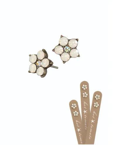 Old Gold & Opal Studs