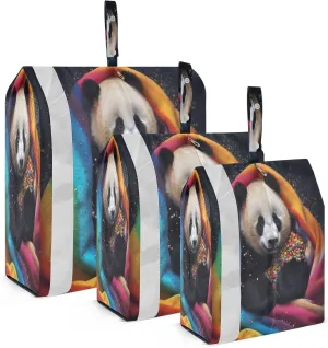 Panda Bear Packing Cubes for Travel 3 Set Travel Packing Cubes Luggage Accessories for Travel Accessories