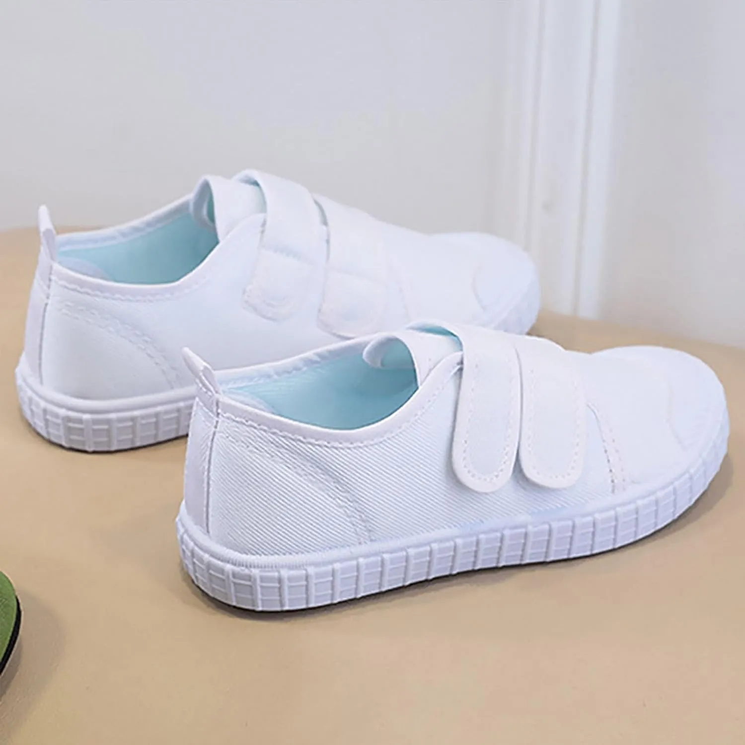 Sneaker Toddler Baby Boy Girl Shoes Flat Shoes Bao Head One Foot Off Girl Canvas Shoes Baby Soft Tights Shoes