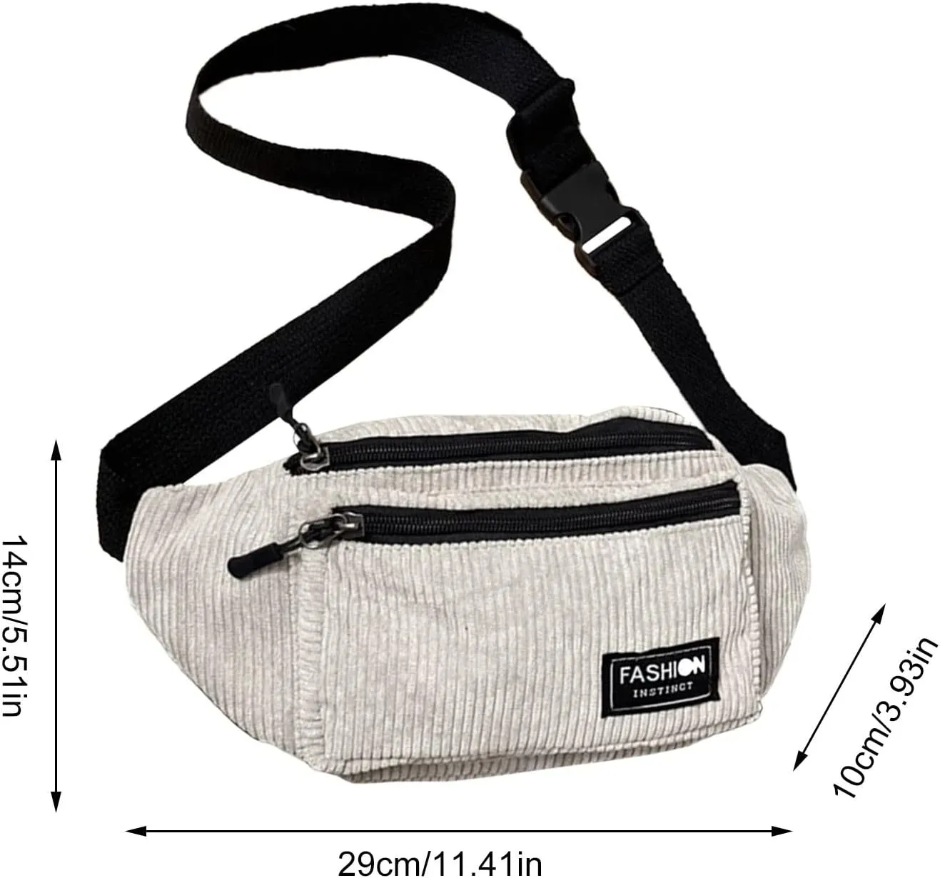 Study Materials Men Chest Bag Texture Body Small Bag Sports Waist Bags Casual Shoulder Bags For Men (Green, One Size)