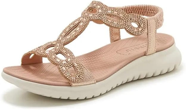 Summer women's casual sandals, light and sporty outdoor shoes
