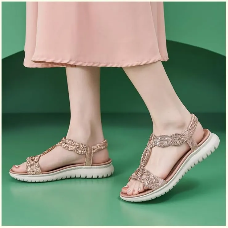 Summer women's casual sandals, light and sporty outdoor shoes