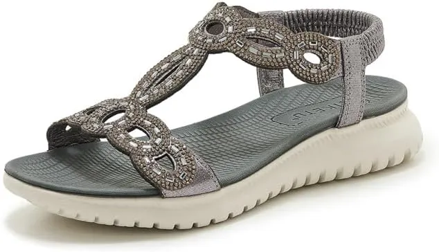 Summer women's casual sandals, light and sporty outdoor shoes