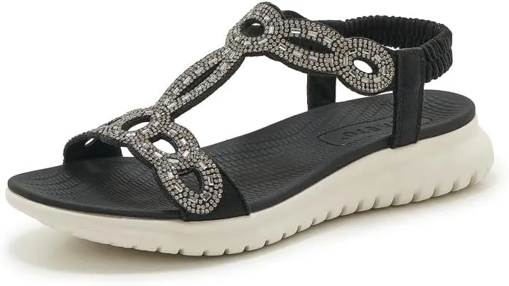 Summer women's casual sandals, light and sporty outdoor shoes