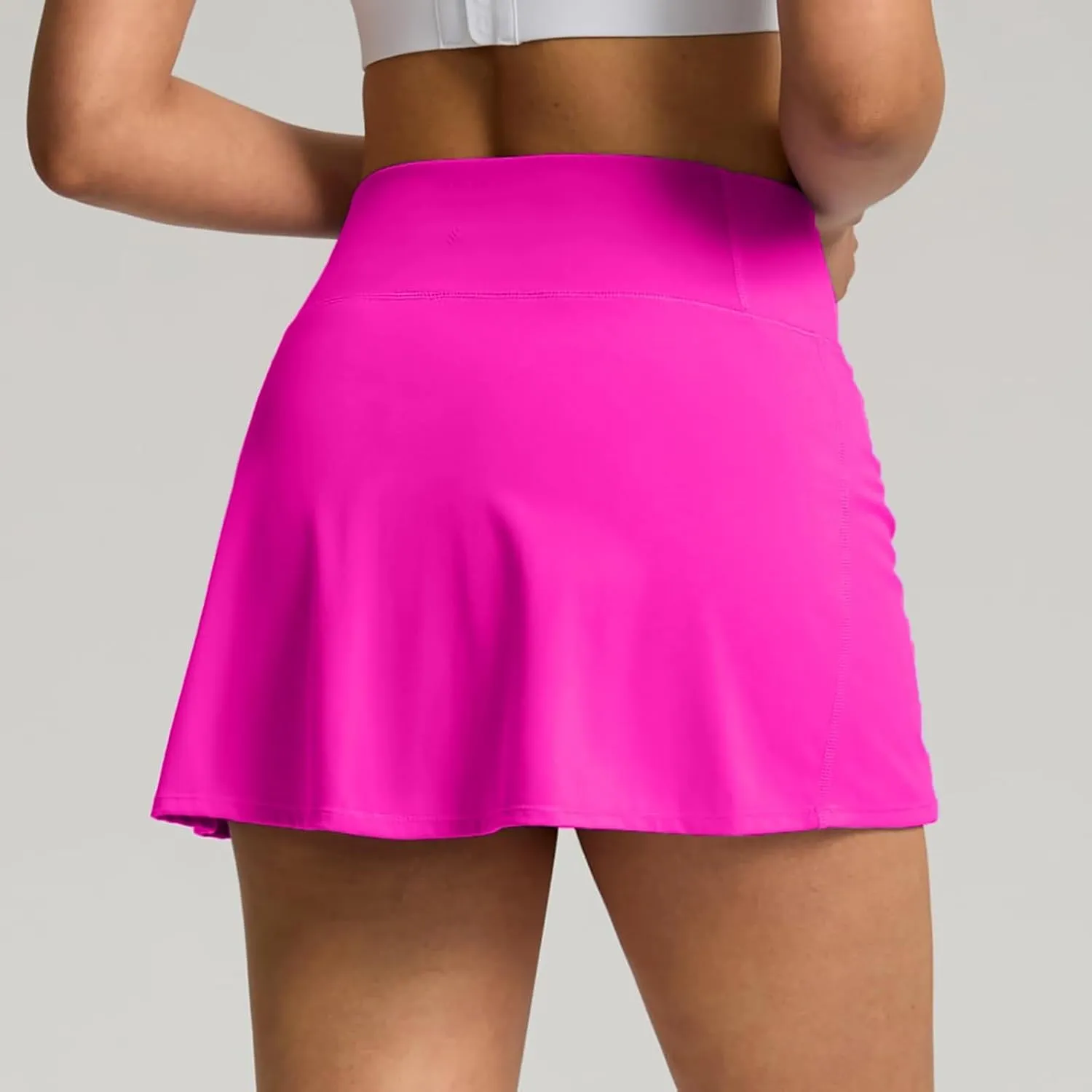 Tennis Skirts for Women with Shorts Underneath High Waisted Workout Athletic Skorts with Pockets Skinny Golf Skirts