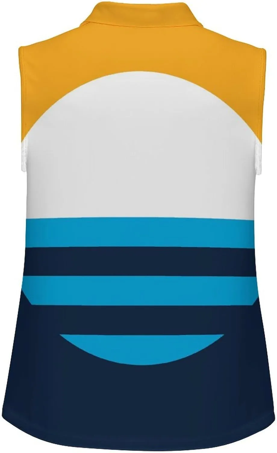 The People's Flag of Milwaukees Women's Sleeveless Golf Polo Shirts Athletic Tank Tops