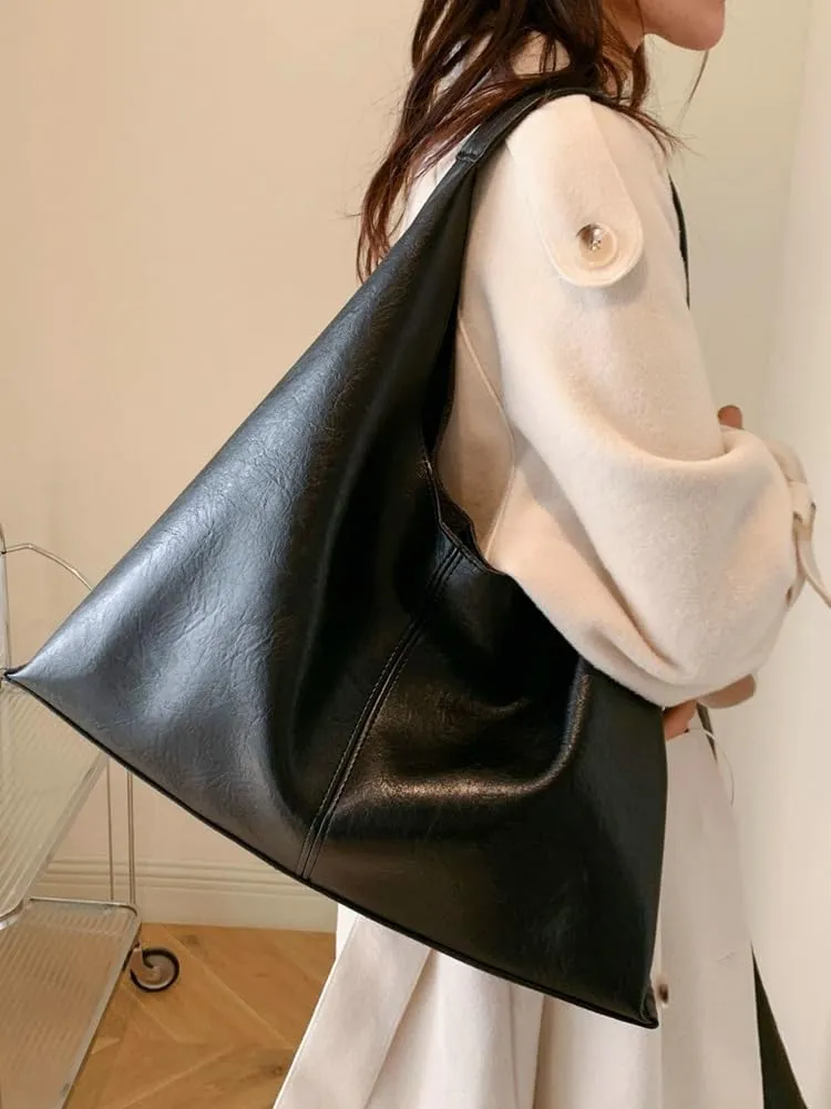 Tote Bags for Women Vegan Leather 2pcs Top Handle Satchel Purse Oversized Shoulder Handbag Hobo Bags