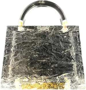 Transparent Acrylic Handbag Wedding Clutch Bags Women Chain Shoulder Bag Accessories