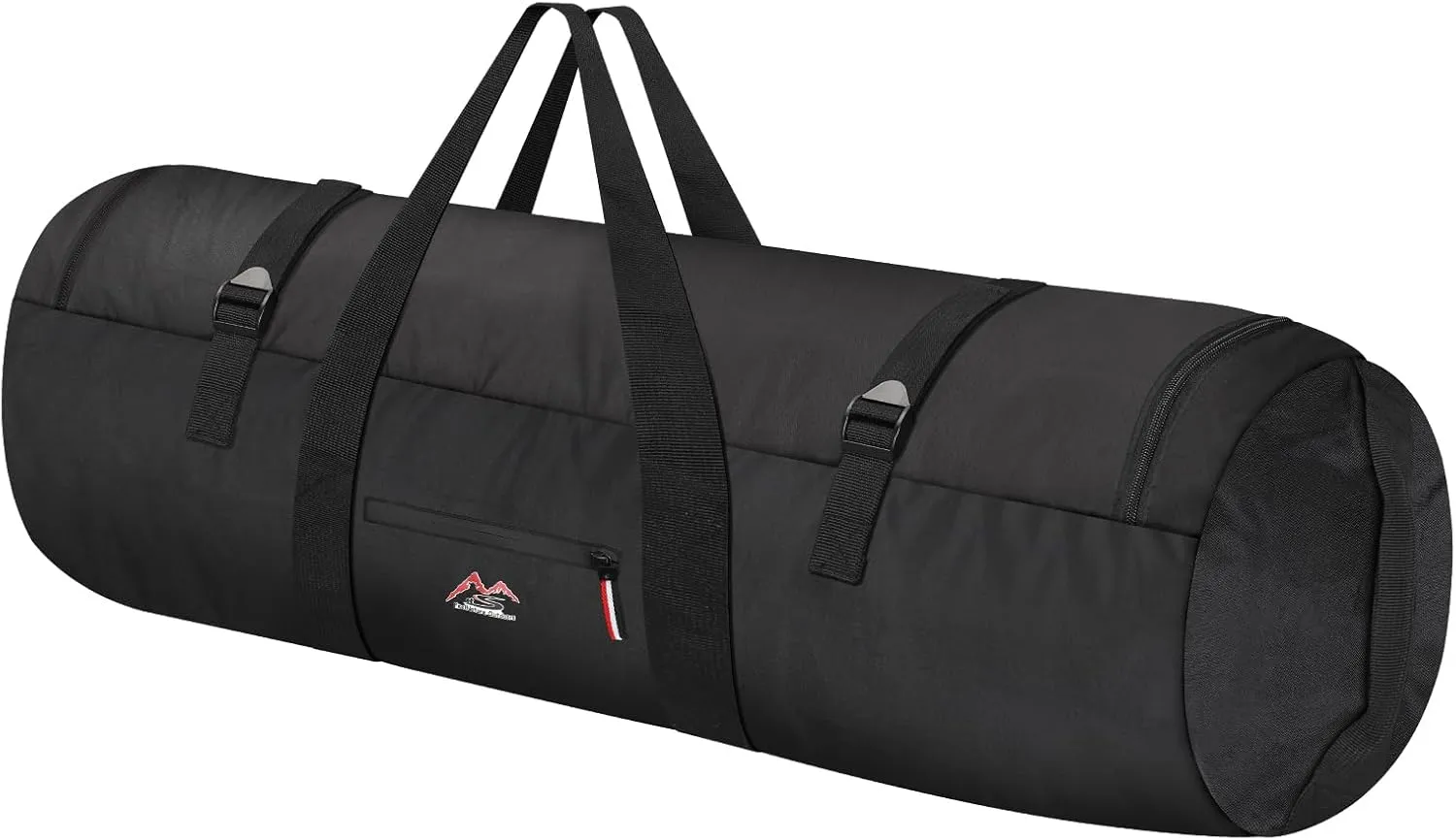 Travel Duffel Bag 37L/63L/125L Oversized Duffel Bag, Upgrade Zipper, Durable and Waterproof, Suitable for Camping Bag Travel Storage Bag Tent StorageBag Sports Equipment Bag (Black, XL125L)
