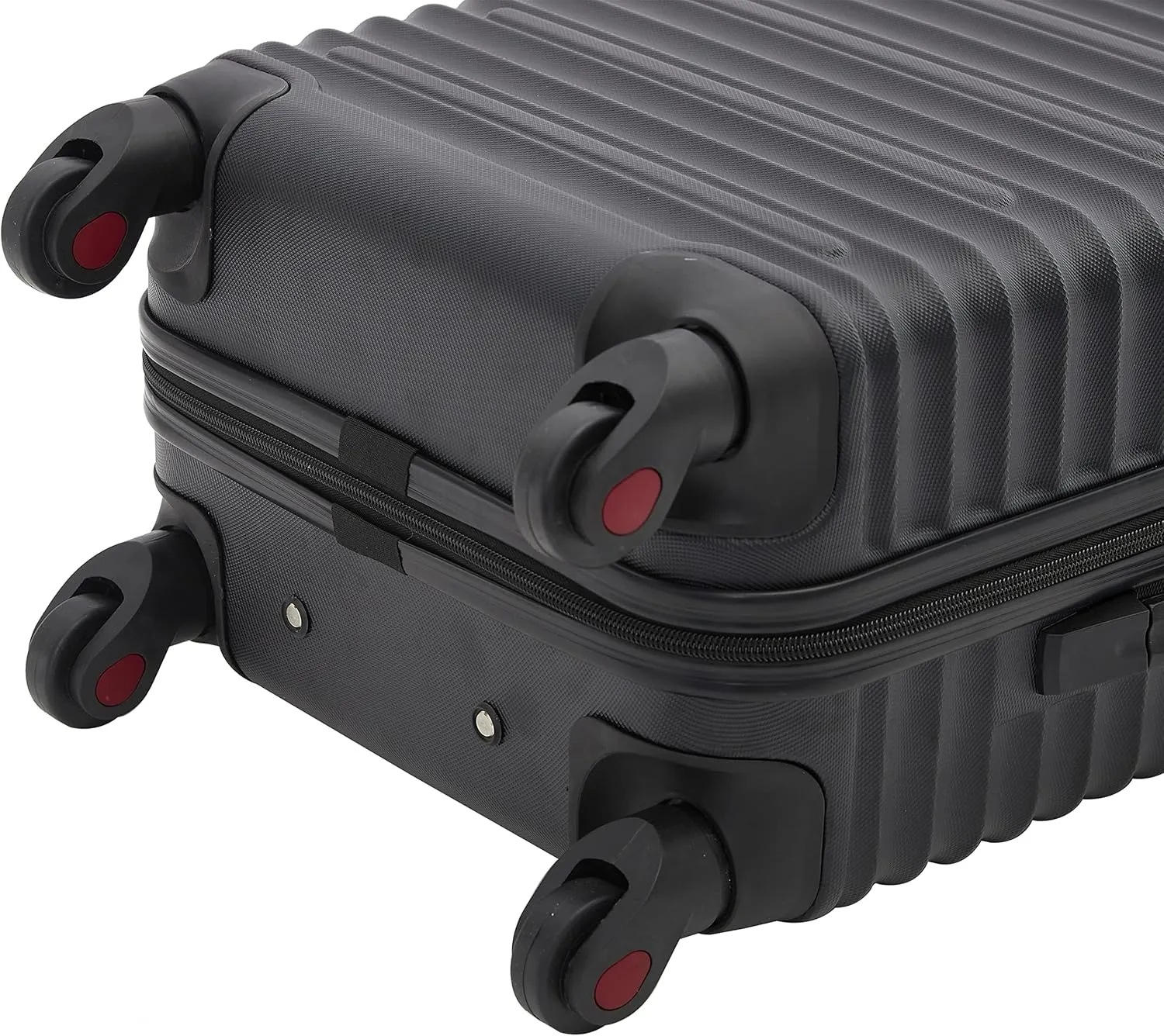 Travelers Club Orion Luggage and Travel Accessories, Black, 6-Piece Set
