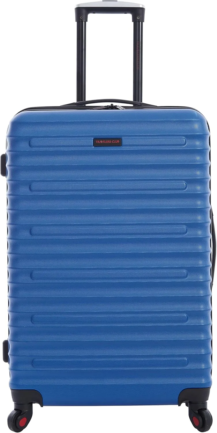 Travelers Club Orion Luggage and Travel Accessories, Blue, 6-Piece Set