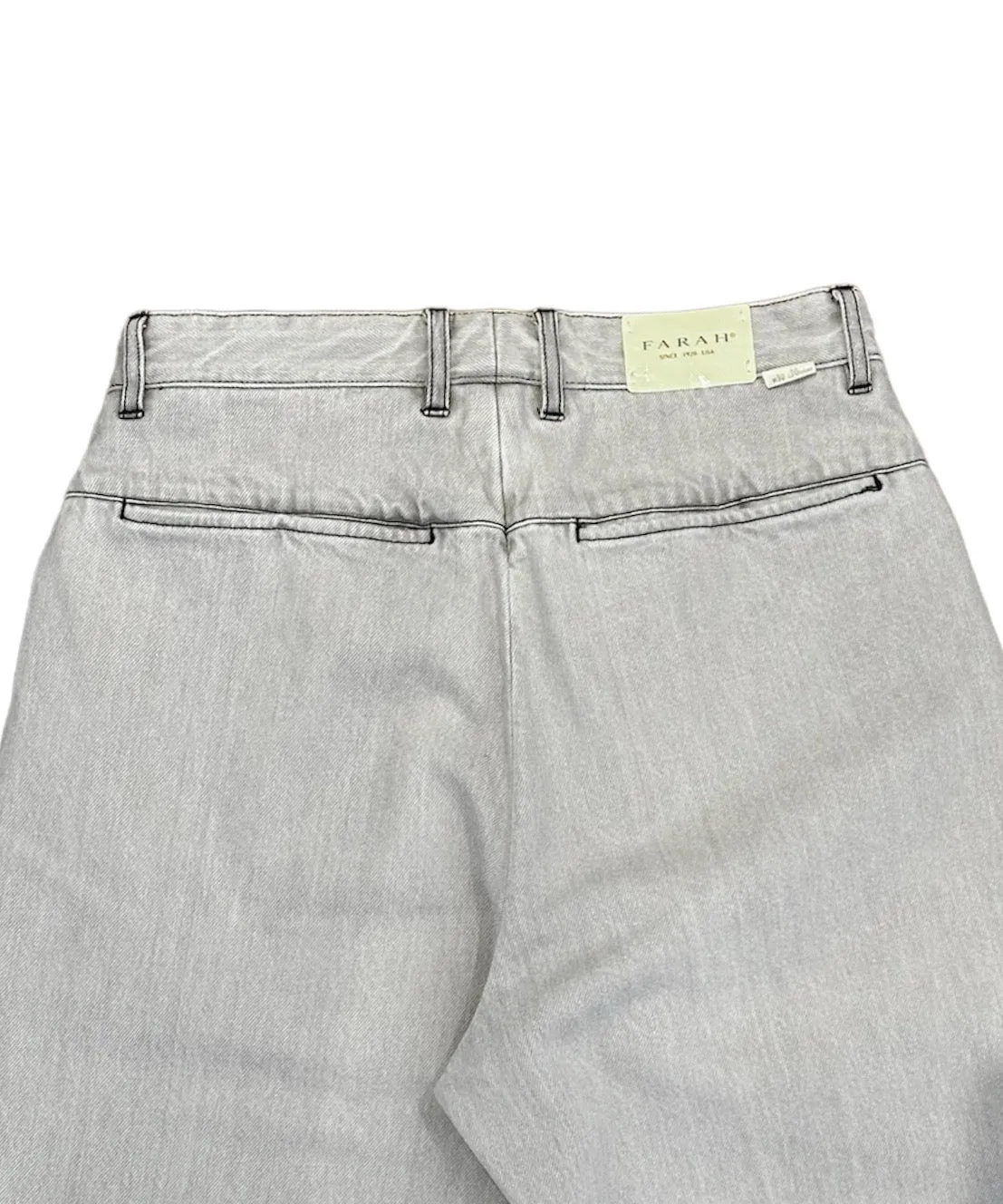 Two-tuck Wide Pants "GRAY"