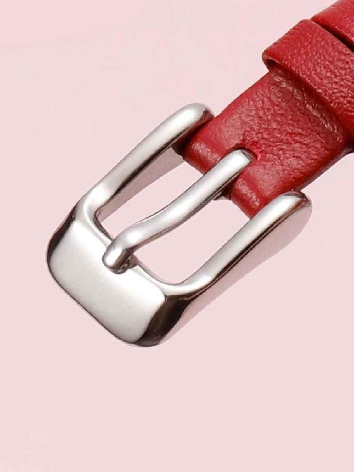 Ultra-Thin Leather Watch Straps Women's Small Size Watchband with Pin Buckle 6-18mm