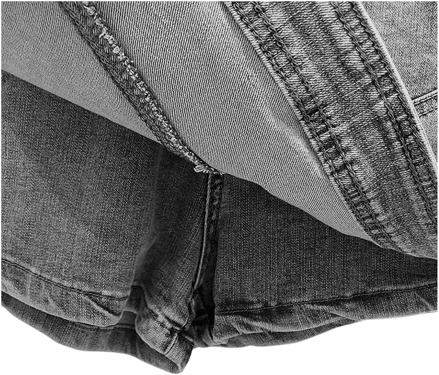 Women Skirts Denim Skirts for Women Midi Sexy Ruched Cowgirl Slit Plain Skirts 2025 Fashion Y2K