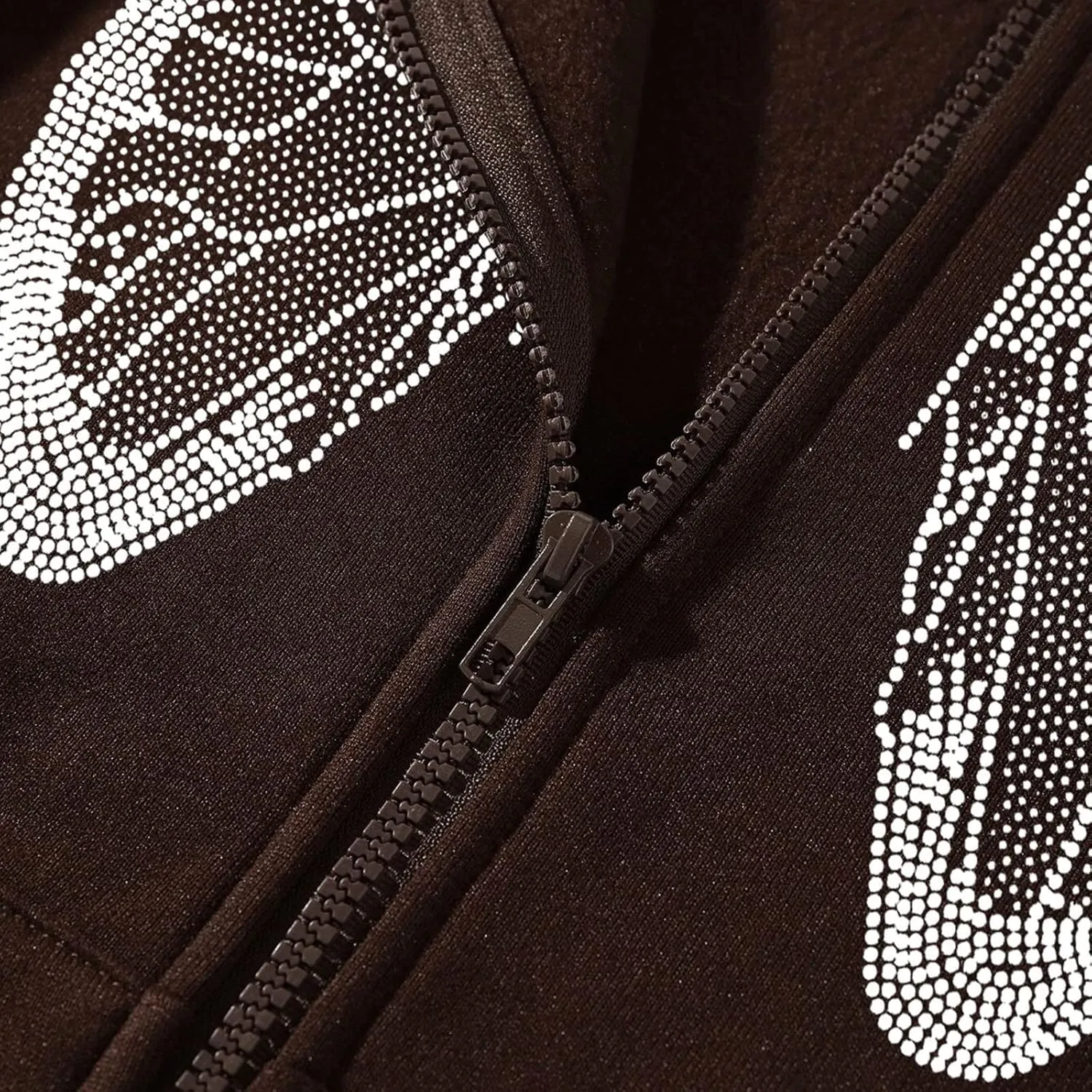 Women Y2K Spider Web Love Heart Hoodies Punk Jacket Coat Streetwear Goth Harajuku Oversized Zip Up Hooded Sweatshirt