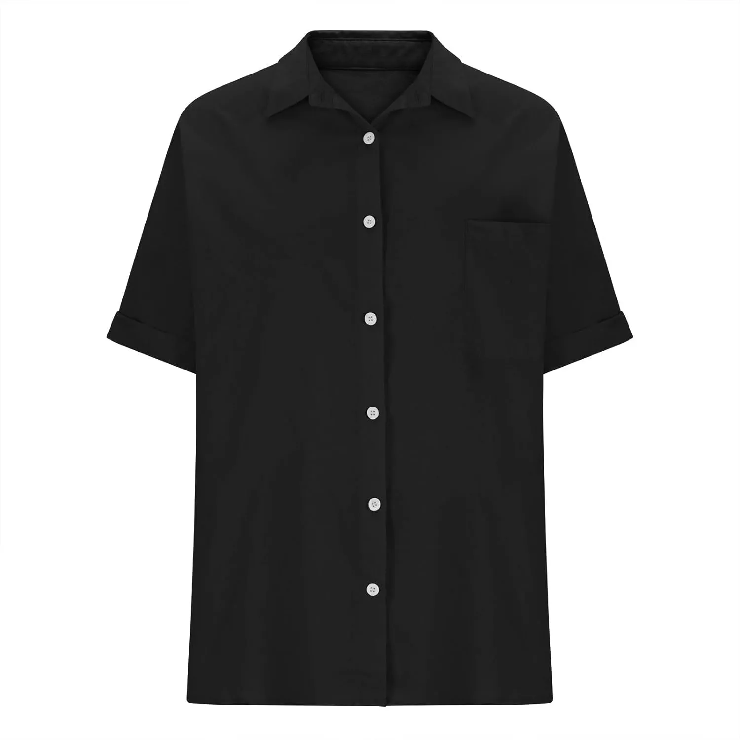 Womens Button Down Casual Shirts Color Block Striped Blouse Tops Long Sleeve Collar Shirt Dressy Work Outfits Clothing
