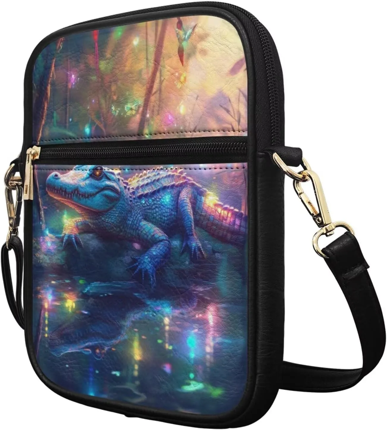 Womens Mens Leather Shoulder Bag Small Leather Messenger Bag Crossbody Satchel Bag Purse Handbag Casual Daypack