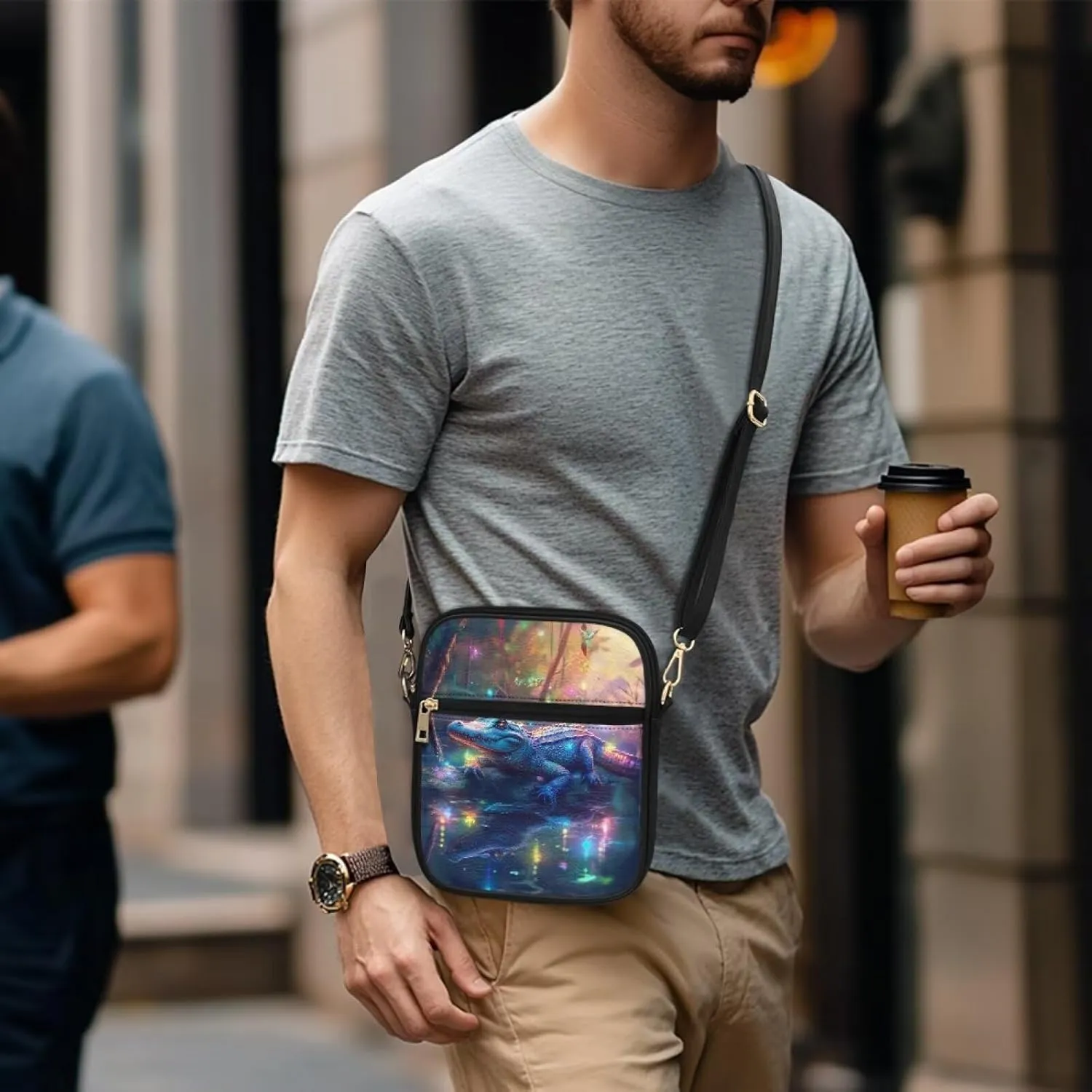 Womens Mens Leather Shoulder Bag Small Leather Messenger Bag Crossbody Satchel Bag Purse Handbag Casual Daypack
