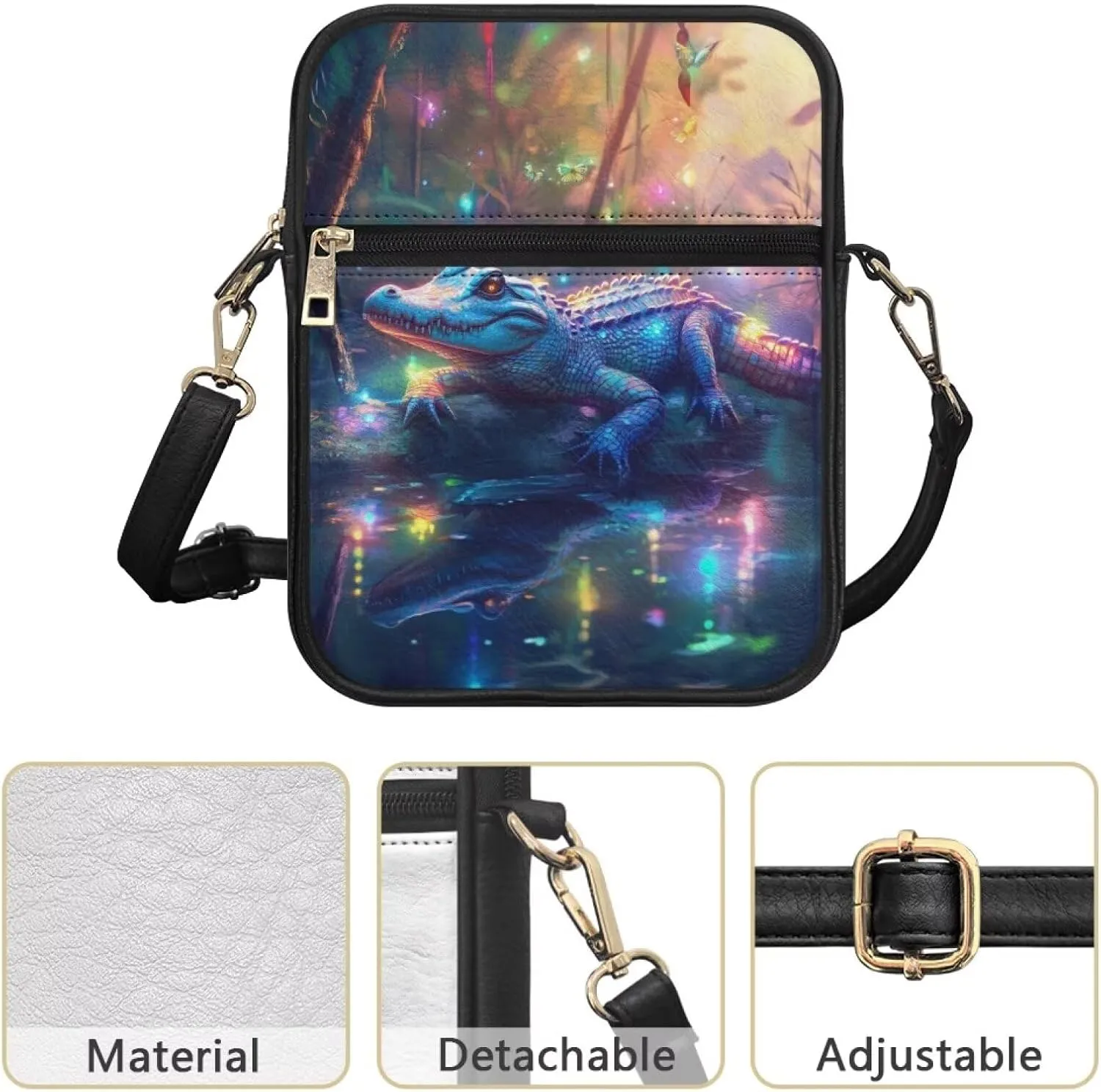 Womens Mens Leather Shoulder Bag Small Leather Messenger Bag Crossbody Satchel Bag Purse Handbag Casual Daypack