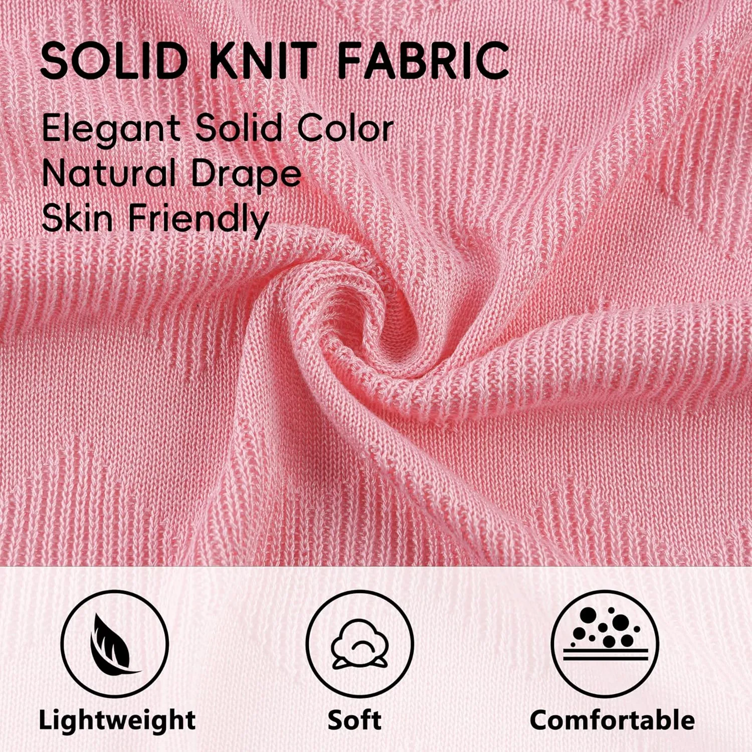 Women's Tie Front Bolero Cardigan Shrug Sweater 3/4 Sleeve Knotted Lightweight Short Shawl Top