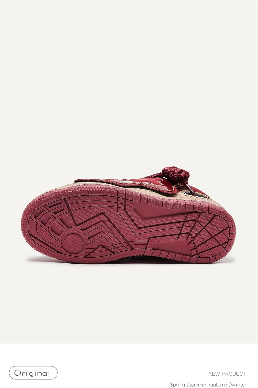 Y2K Star Pattern Chunky Sole Sporty Skate Shoes for Men and Women Retro Casual Walking Sneakers for Outdoor Activities and Daily Campus Style