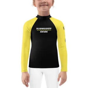 Yellow SS Premium Standard ~ Kid's Rash Guard