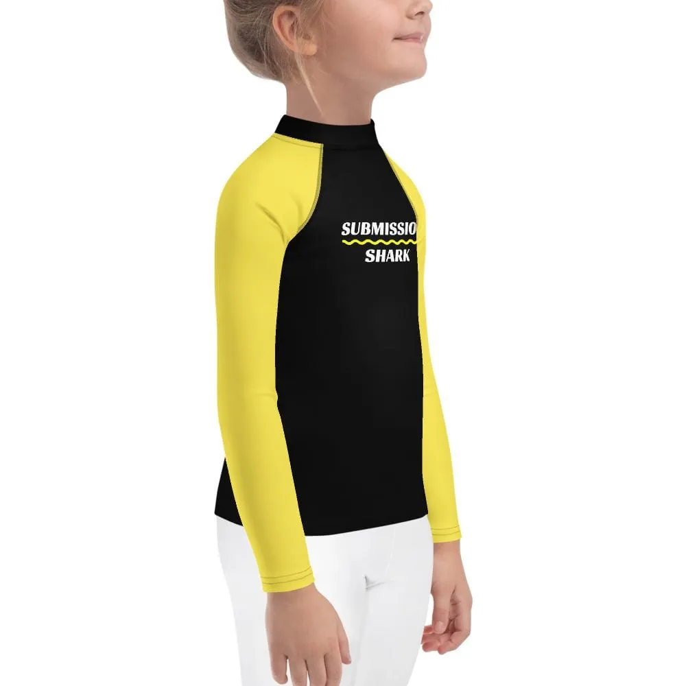 Yellow SS Premium Standard ~ Kid's Rash Guard