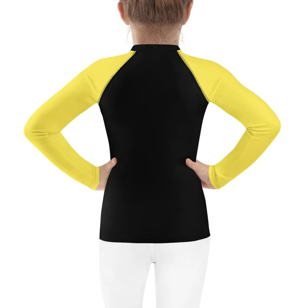 Yellow SS Premium Standard ~ Kid's Rash Guard