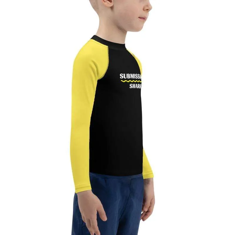 Yellow SS Premium Standard ~ Kid's Rash Guard