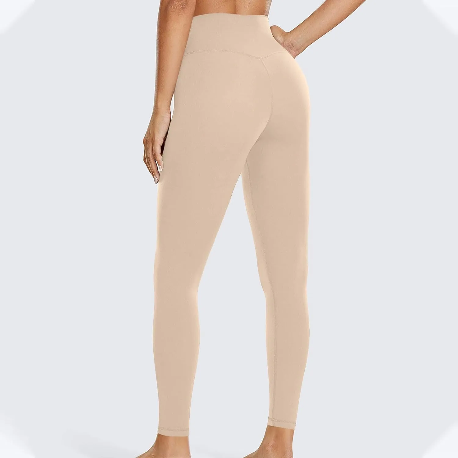 Yoga Leggings for Women High Waist Stretch Slim Fit Waist Crossover Tummy Control Sport Workout Gym Pants Trouser