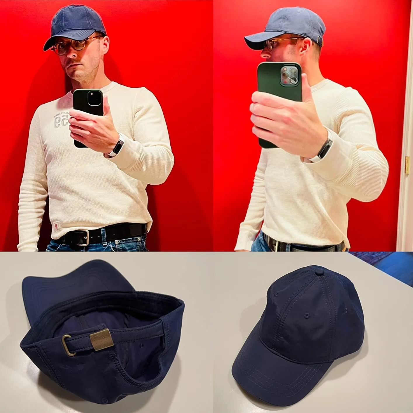 Zylioo XXL Oversize Fleece Baseball Cap,Closed Back Soft-Crown Dad Hats for Big Heads,Warm Quick Dry Golf Hat